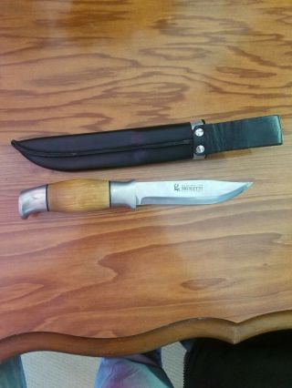 Brusletto Knife Made In Norway With Sheath