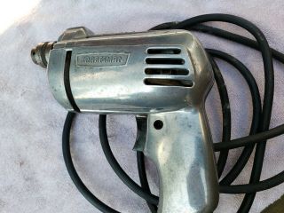 Vintage Craftsman 1/4 " Electric Drill Model 5214