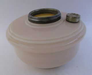 Aladdin Oil Kerosene - 1939 - 41 Model B Alacite Glass Font Bracket Lamp (76f9)