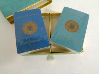 Welcome Aboard Air Force One Playing Cards Decks Box US Presidential Seal 7