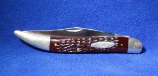 1972 8 - Dot Case Xx Usa 61093 Texas Toothpick Pocket Knife - Near