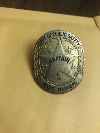 Texaa Rangers Badge Captain