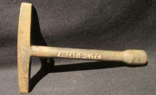 Prest - O - Lite Vintage T Wrench With 5/16 " Square Drive For Tank Valve
