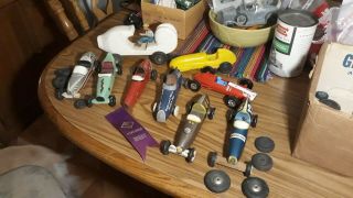1960s 7 Vintage Pinewood Derby Cars And More Cubscouts Boyscouts Vintage Parts