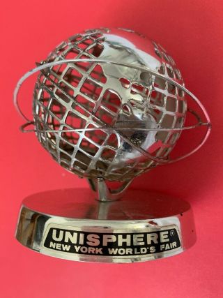 1965 - 65 Nywf Unisphere Metal Souvenir York World’s Fair Topping