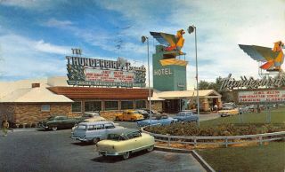 Lp65 Las Vegas Nevada Thunderbird Hotel Postcard
