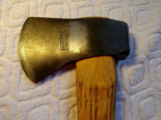 Vintage Plumb Boy Scout Axe Hatchet With Leather Sheath