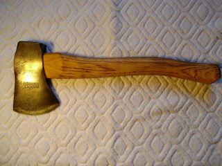 Vintage Plumb Boy Scout Axe Hatchet with Leather Sheath 4