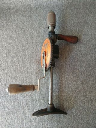 Vintage Stanley No.  743 Sweetheart Hand Breast Drill