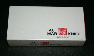 Al Mar Knife 3802 The Back Up Ii Serrated Japan