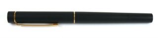 Vintage Sheaffer Black Fountain Pen With 585 14k Gold Nib