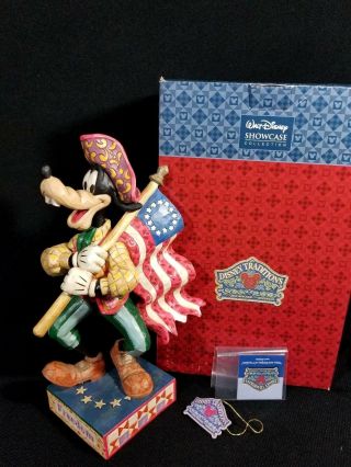 Jim Shore Disney Stars And Stripes Of Freedom Goofy 4004046