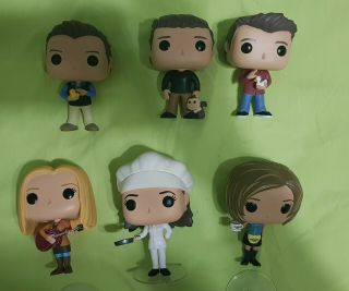 Friends Tv Show Series Funko Pop Set Wave 1 Vaulted Rare Out Of Box