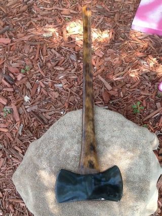 Vintage Embossed M.  W.  H.  CO.  HAND MADE Axe 5
