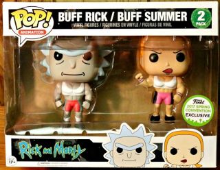 Buff Rick Buff Summer Rick And Morty Funko Pop 2017 Spring Convention