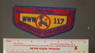 Boy Scout Oa 117 Croatan Flap 1237ii