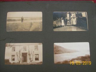 120 photos old Black & White Photographs in Album Isle of Wight Shropshire etc 3