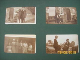120 photos old Black & White Photographs in Album Isle of Wight Shropshire etc 5