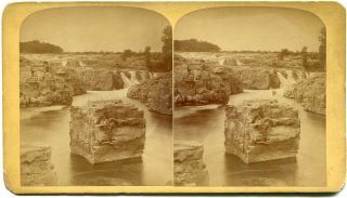 Sioux Falls Dakota Territory 1880s B.  H.  Gurnsey Stereoview Photo South Dakota