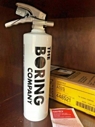 The Boring Company Elon Musk Fire Extinguisher Tesla Sentry - Not A Flame Thrower
