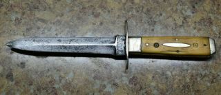 Antique I Xl George Wostenholm Sheffield Dagger Knife