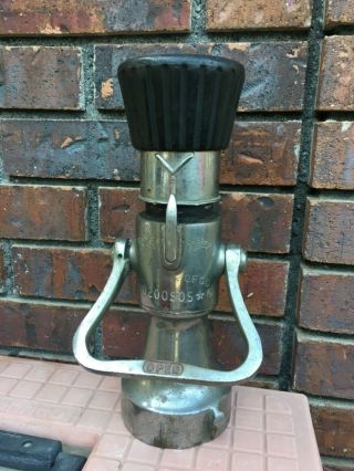 Vintage Fire Hose Nozzle