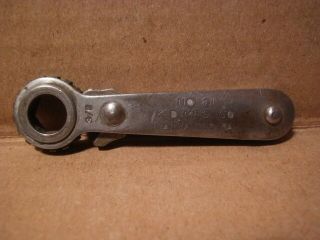 Vintage - K - D Tool No.  21 - 3/8 " Mini Rachet Wrench - 3 " Long