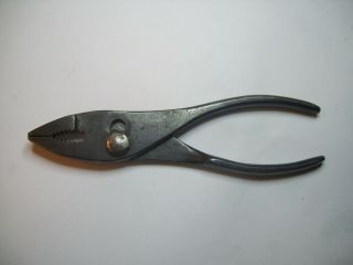 Vintage Snap - On 46 - C Slip Joint Pliers,  6 - 1/2  Long,  1962 - 1970
