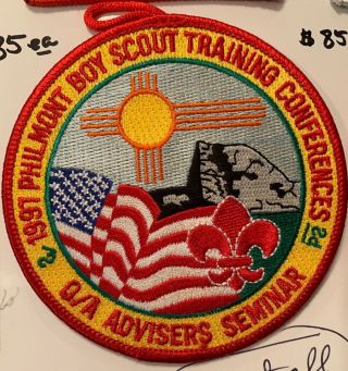 1997 Oa Advisers Seminar At Philmont (boy Scout Training Conferences)