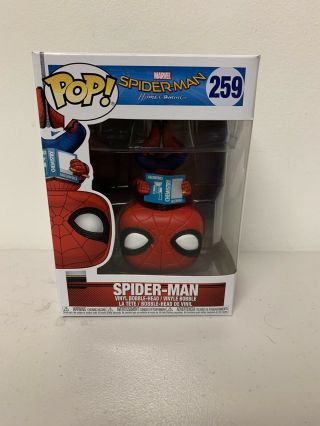 Funko Pop Spider - Man Homecoming 259 Upside Down Walmart Wal - Mart Exclusive