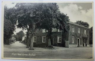 Norfolk Postcard Blofield - Kings Head Corner