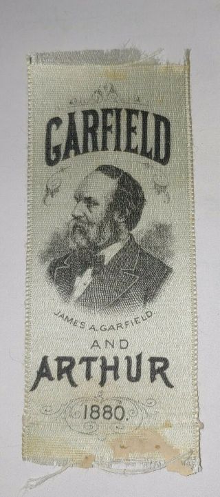 Garfield & Arthur 1880 Ribbon