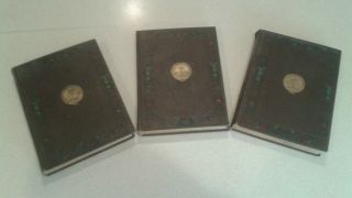 1921 MACKEY ' S HISTORY OF FREEMASONRY VOLUMES 1,  2 & 3 HARDCOVER BOOKS MASONIC 2