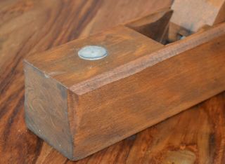 Antique wooden smoothing plane,  17 