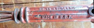Vintage Suregrip Nail Puller ?? / Bridgeport Hardware Mfg.  Corp.  NO. 2
