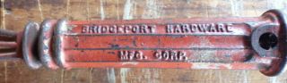 Vintage Suregrip Nail Puller ?? / Bridgeport Hardware Mfg.  Corp.  NO. 3