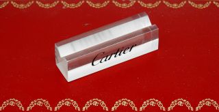 Cartier Single Pen Acrylic Horizontal Dealer 