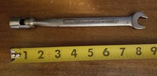 Vintage Craftsman 9/16” 42543 - V - Series Combination Wrench - Made In Usa