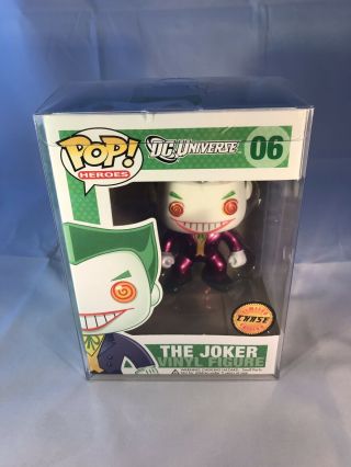 Funko Pop The Joker 06 Chase Dc Universe Protector