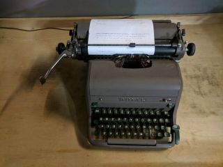 Royal Hh Elite Typewriter - Wide Carriage - 1950s - Vintage - Ready To Type