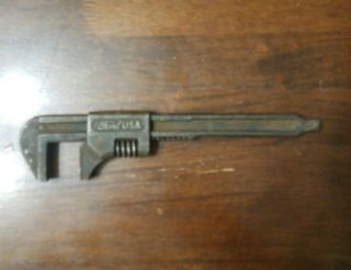 Vintage Ford Adjustable Monkey Wrench Usa 9 1/4 " For Model A & T