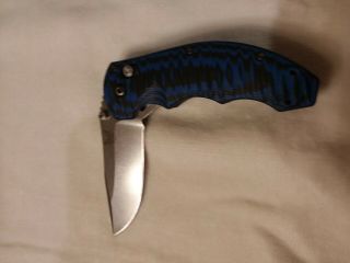 Benchmade 300sn Axis Flipper 154cm Blade Drop - Point Combo Edge Knife
