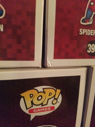 Funko Pop Marvel Gamerverse Spiderman set of 5 Commons 8