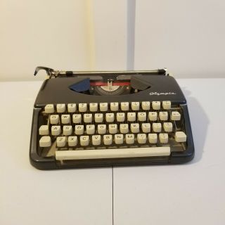 Vtg 1960’s Olympia S Typewriter Werke Wilhelmshaven West Germany Parts Repair