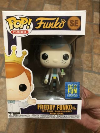 Funko Pop Freddy Funko As Rick - Rick And Morty Funko Fundays (41596)