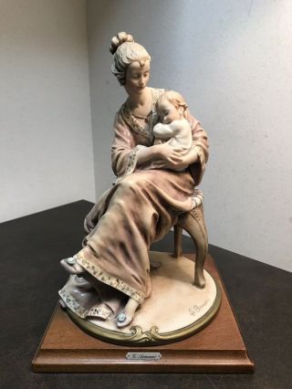 Giuseppe Armani " Mother And Child " Figurine 1993 Florence