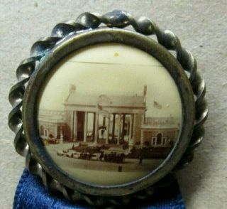 1915 PPIE Panama Pacific Int Expo Pennsylvania Day Sept 4th,  15 Pinback & Ribbon 2