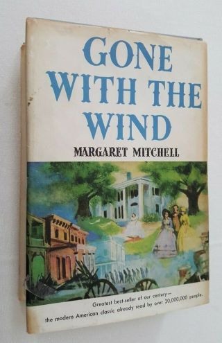 Gone With The Wind by Margaret Mitchell 1st Edition 1936 Book Club Ed DJ VG 2