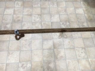 Louden 2 " Hay Trolley Carrier Track Rail 48 " Section,  2 Hooks Barn Pulley Interes