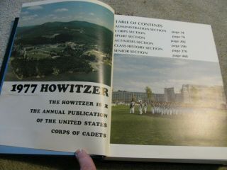 West Point Howitzer,  1977 Cadet Year Book,  United States Military Academy 3